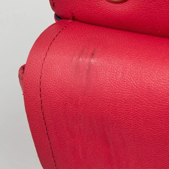 Chanel Dark Pink 2.55 Reissue Chevron Quilted Calfskin Leather 225 Bag - Picture 10 of 13